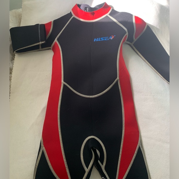 HISEA Scuba Donkey Wetsuit Full Body Kids Sz 6 Surfing Scuba Watersports - Picture 8 of 9
